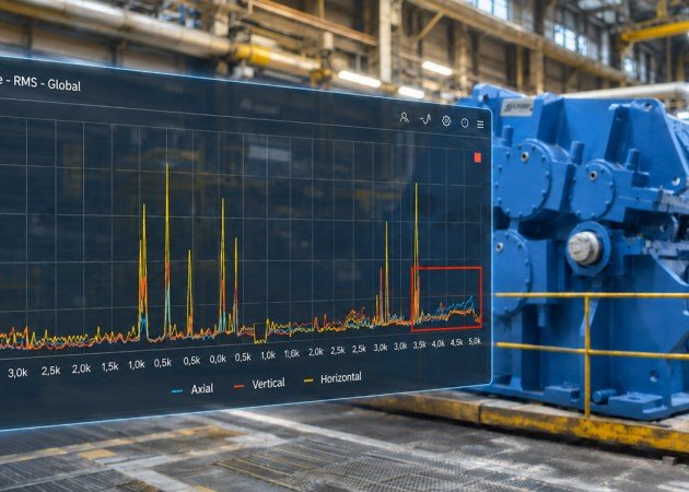 Monitoramento online com análise de vibração no setor sucroenergético