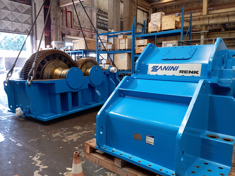 Redutor de velocidade Torqmax Zanini Renk para US Sugar