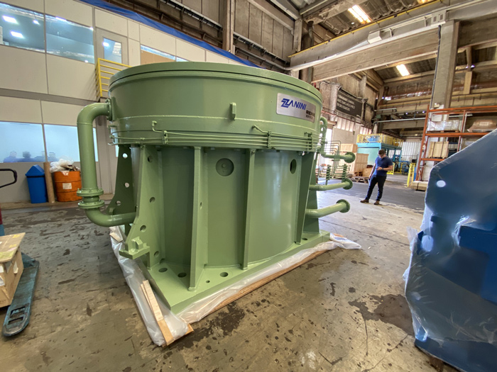 Redutor de velocidade da Zanini Renk, melhor fabricante de redutores do Brasil.