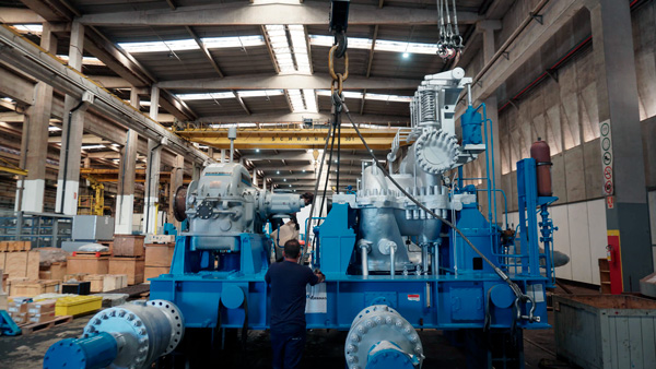 Turbina a vapor Zanini Renk