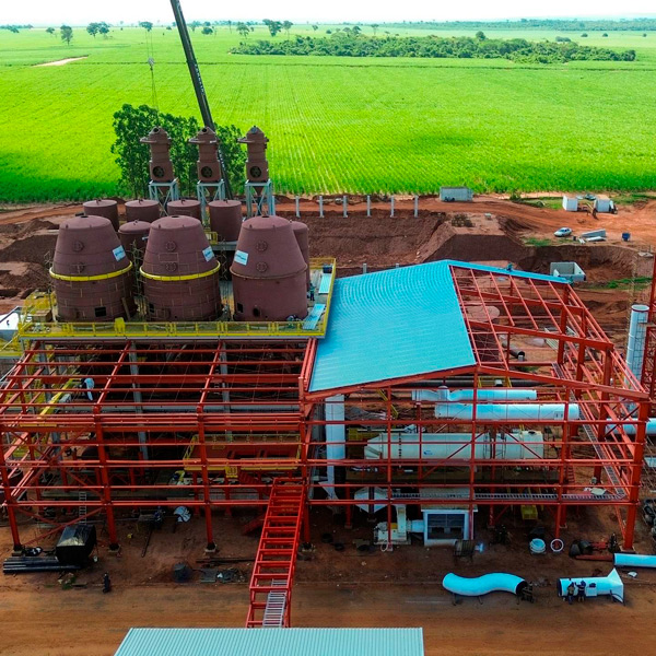 Fábrica entregue pela Zanini Renk em modelo turn key.